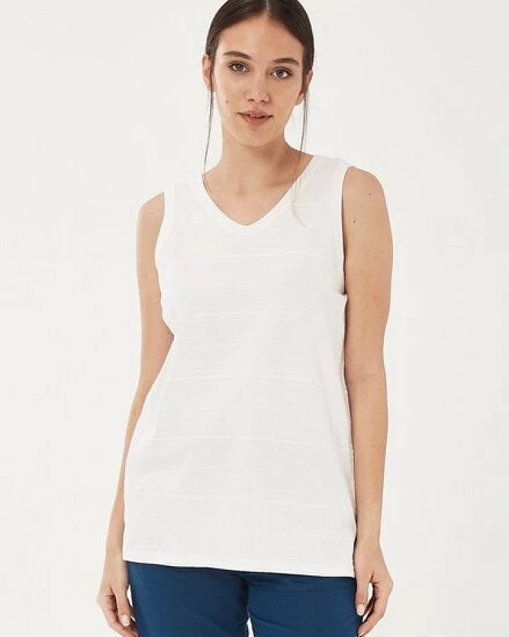 ORGANICATION Top aus Bio-Baumwolle in Jacquard Jersey