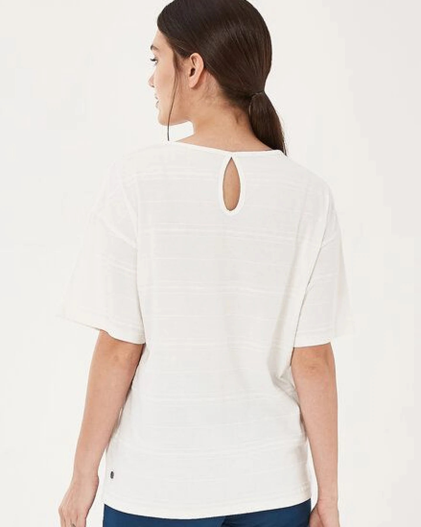 ORGANICATION T-Shirt aus Bio-Baumwolle mit halblangen Ärmeln – Ansicht 3