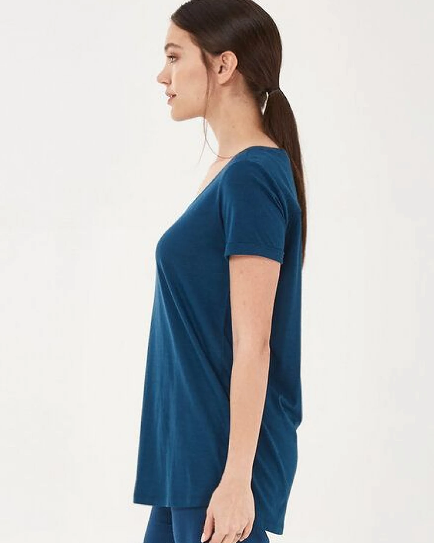 ORGANICATION T-Shirt aus TENCEL Lyocell- Bio-Baumwolle-Mix – Ansicht 3