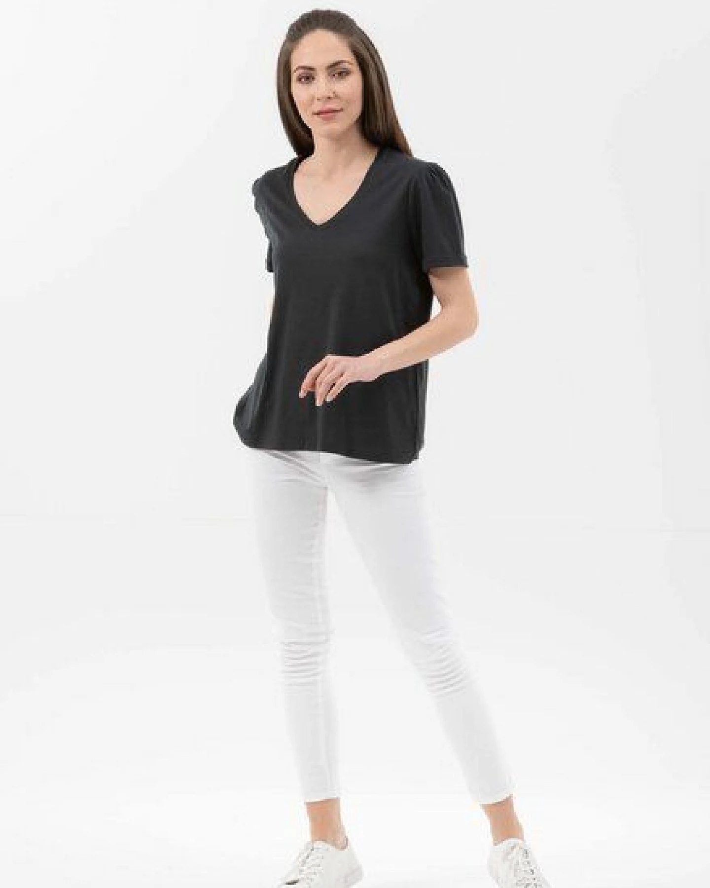ORGANICATION T-Shirt aus Tencel- Bio-Baumwolle-Mix – Ansicht 2