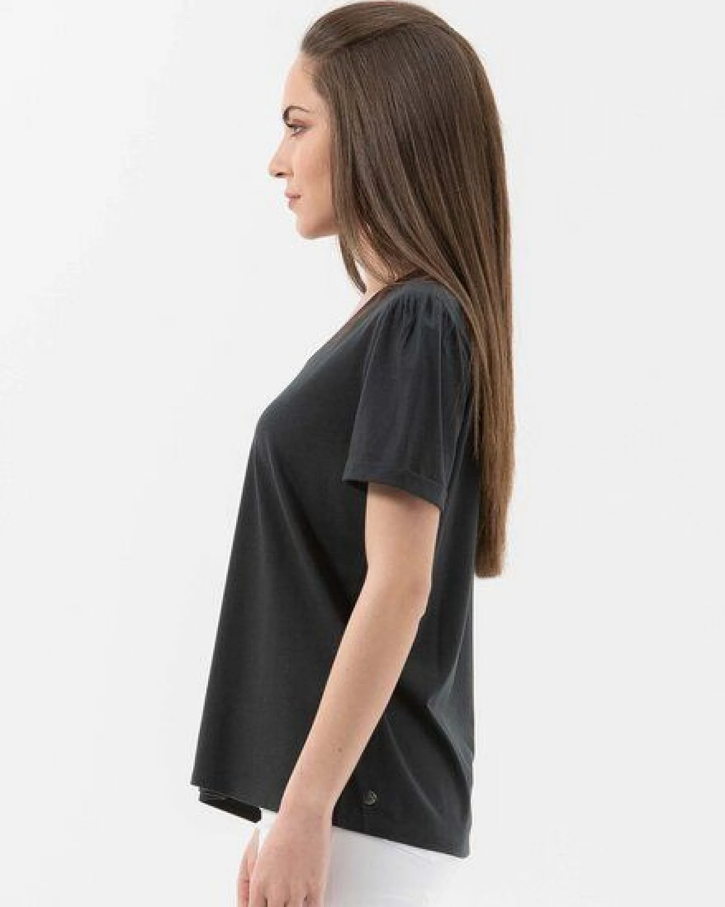 ORGANICATION T-Shirt aus Tencel- Bio-Baumwolle-Mix – Ansicht 3