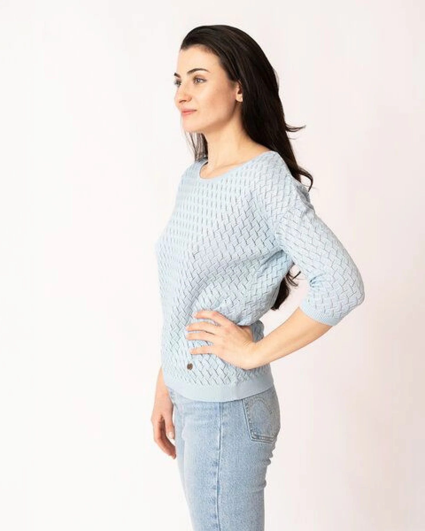 GARY MASH Leichter Strickpulli Valona aus Biobaumwolle – Ansicht 3