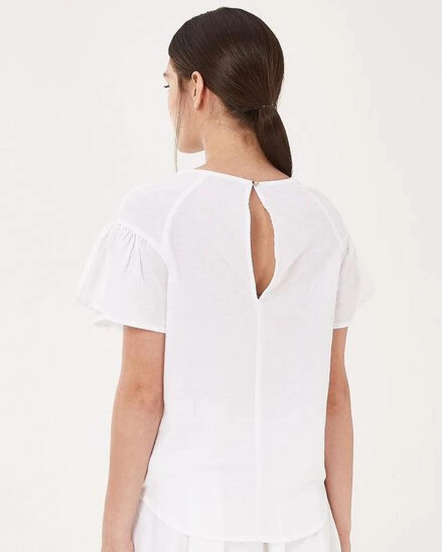 ORGANICATION Bluse aus Leinen mit Bio-Baumwolle – Ansicht 4