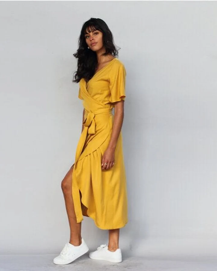 ManduTrap Tencel Wickelkleid Luma