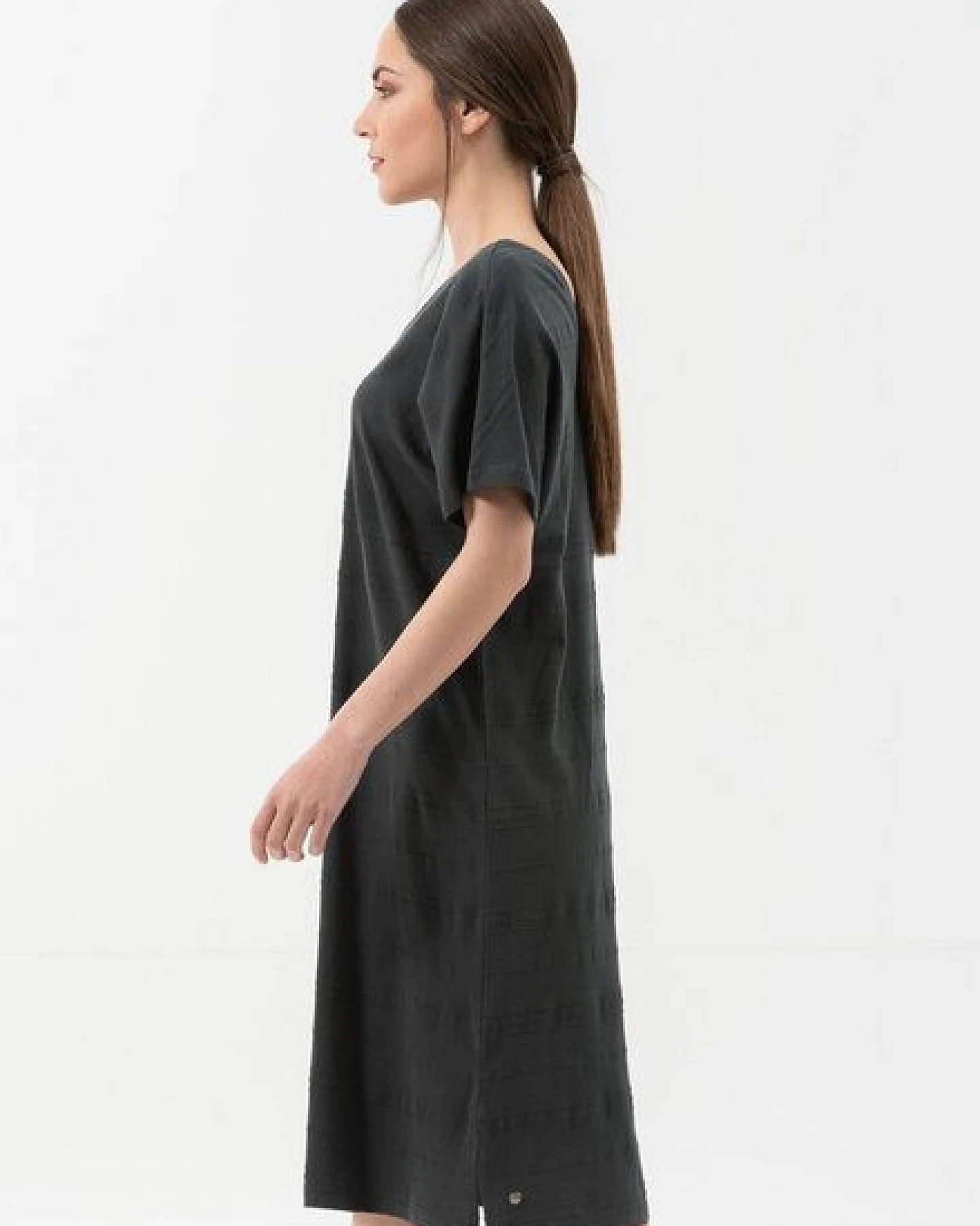 ORGANICATION Jerseykleid aus Bio-Baumwolle – Ansicht 3