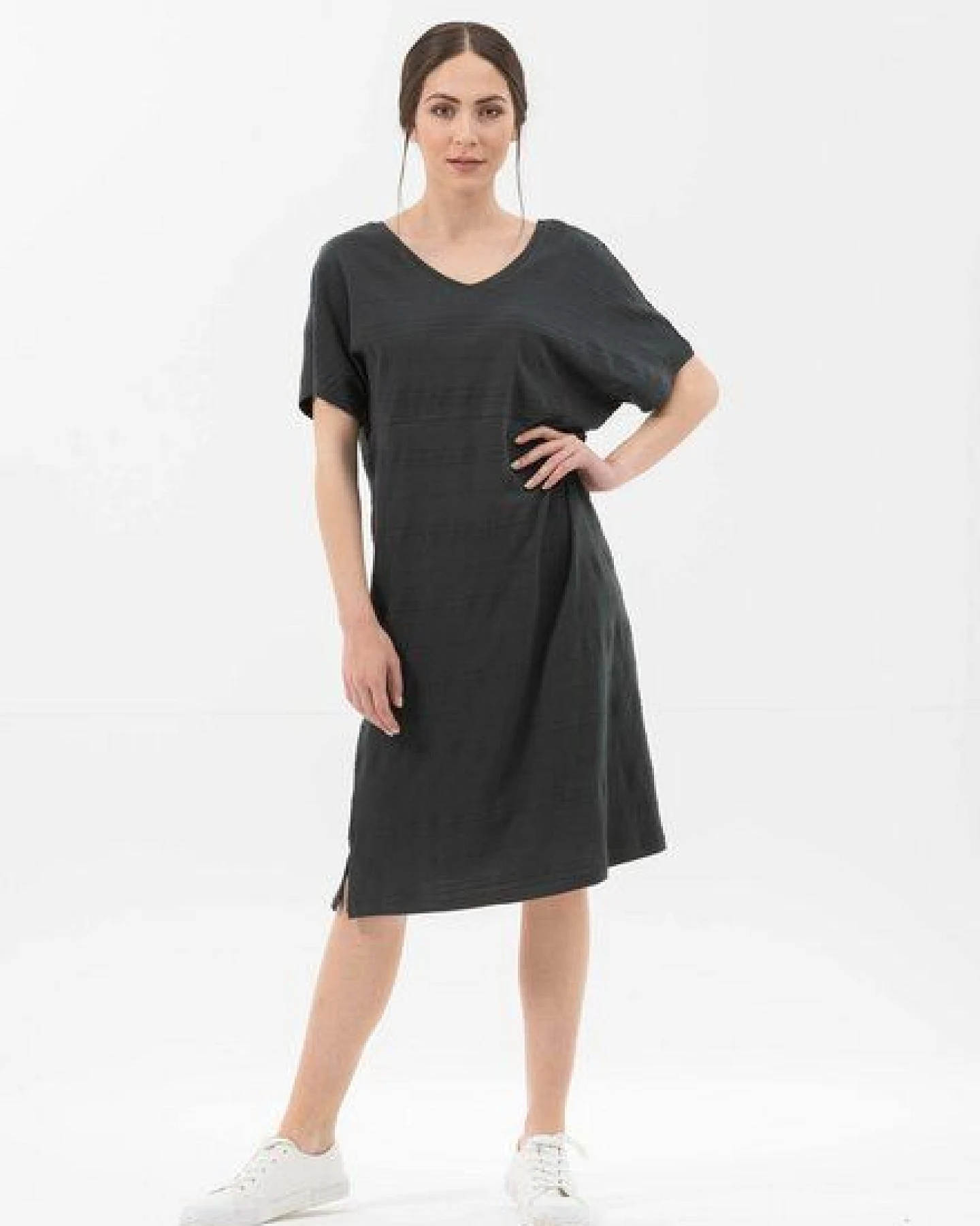 ORGANICATION Jerseykleid aus Bio-Baumwolle – Ansicht 2