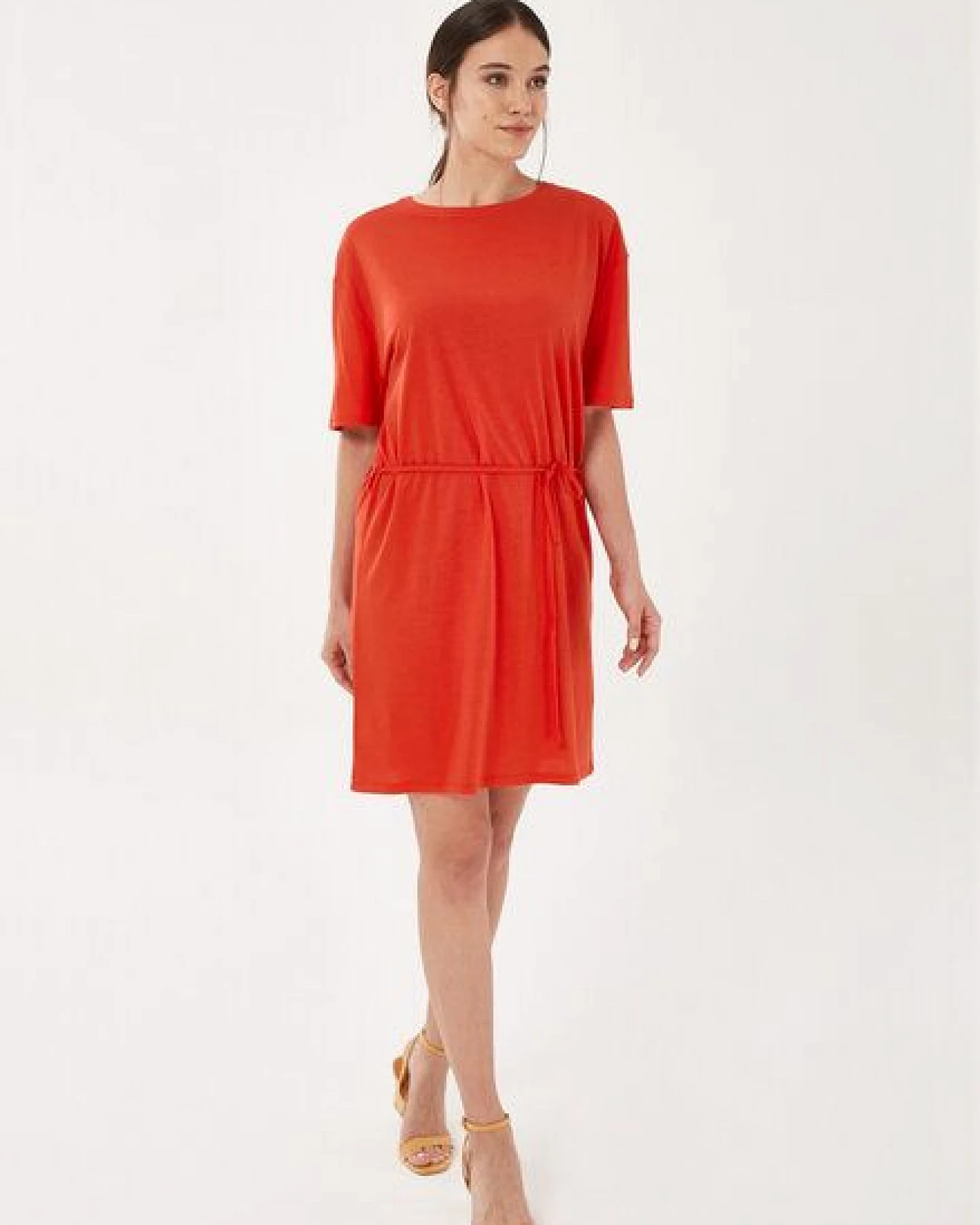 ORGANICATION Jerseykleid aus TENCEL Lyocell mit Bio-Baumwolle – Ansicht 2