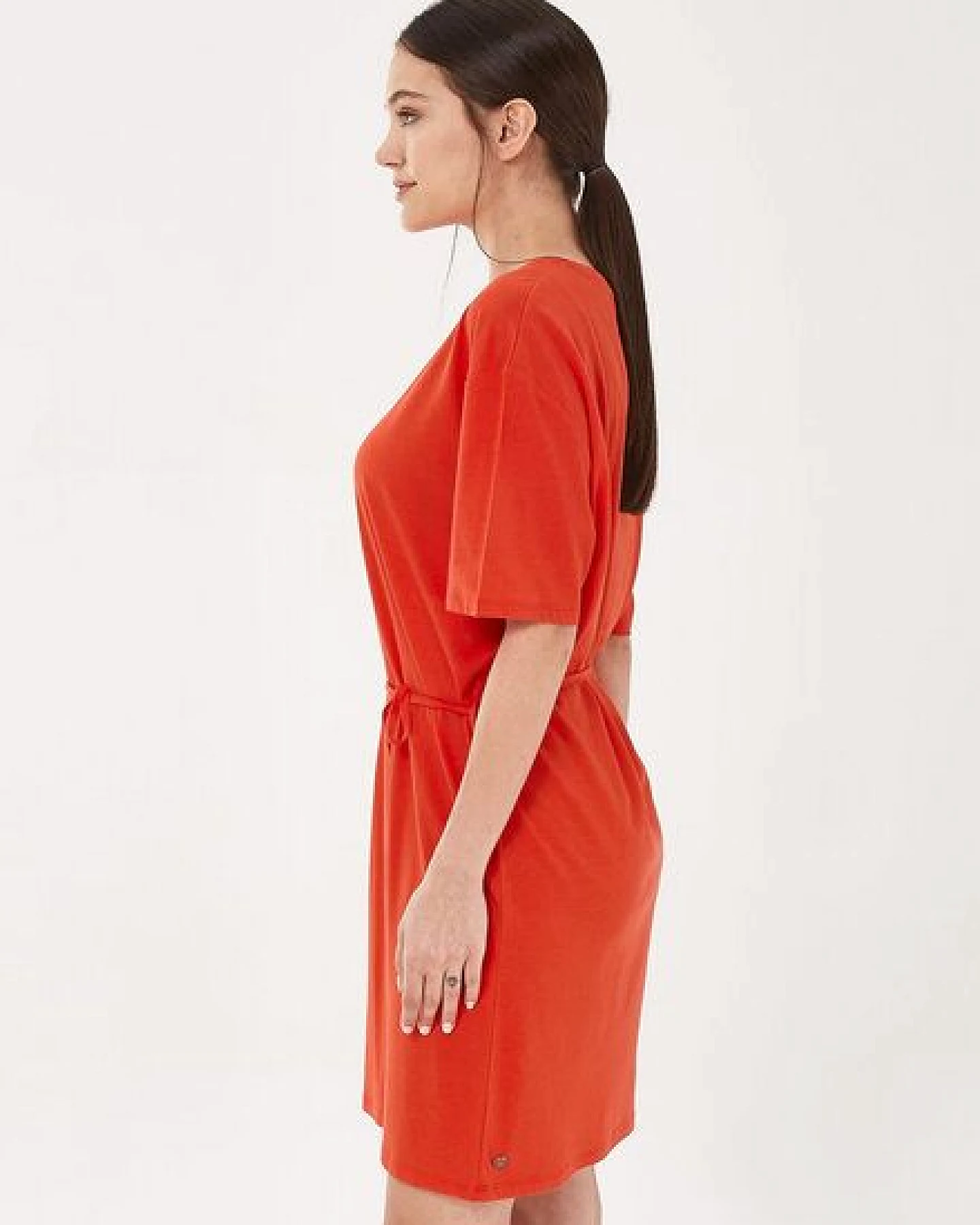 ORGANICATION Jerseykleid aus TENCEL Lyocell mit Bio-Baumwolle – Ansicht 3