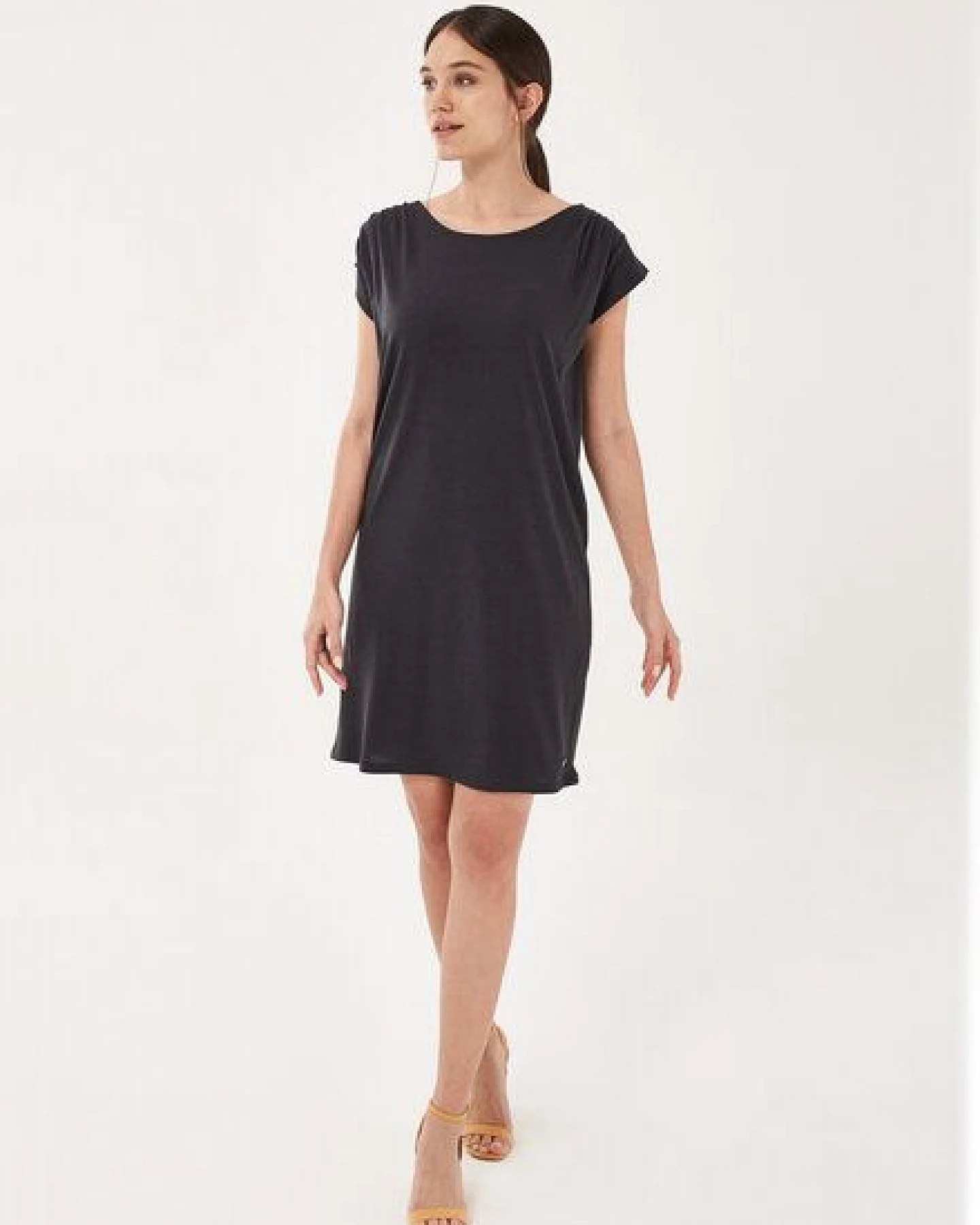 ORGANICATION Jerseykleid aus TENCEL Lyocell mit Bio-Baumwolle – Ansicht 2
