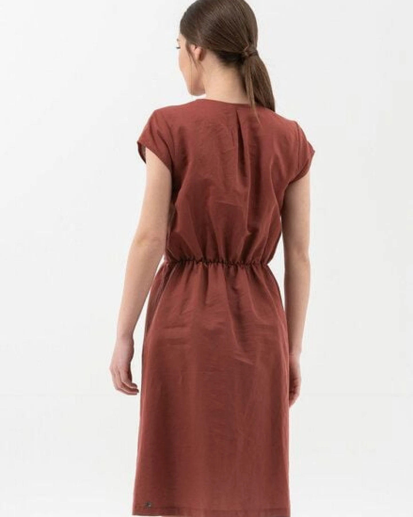 ORGANICATION Kleid aus Leinen mit Bio-Baumwolle – Ansicht 4