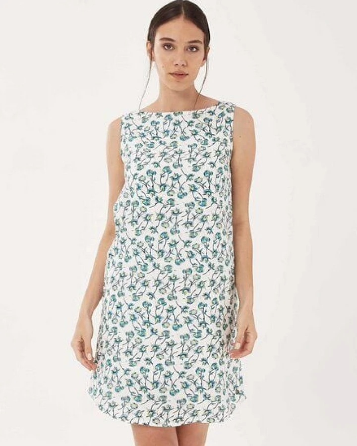 ORGANICATION Kleid aus TENCEL Lyocell mit Allover-Print