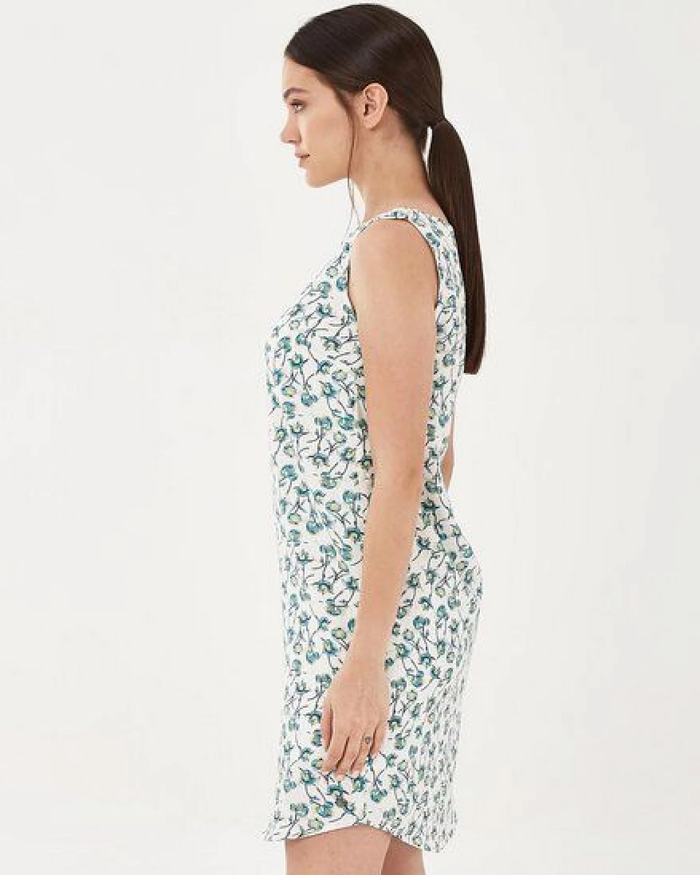 ORGANICATION Kleid aus TENCEL Lyocell mit Allover-Print – Ansicht 3