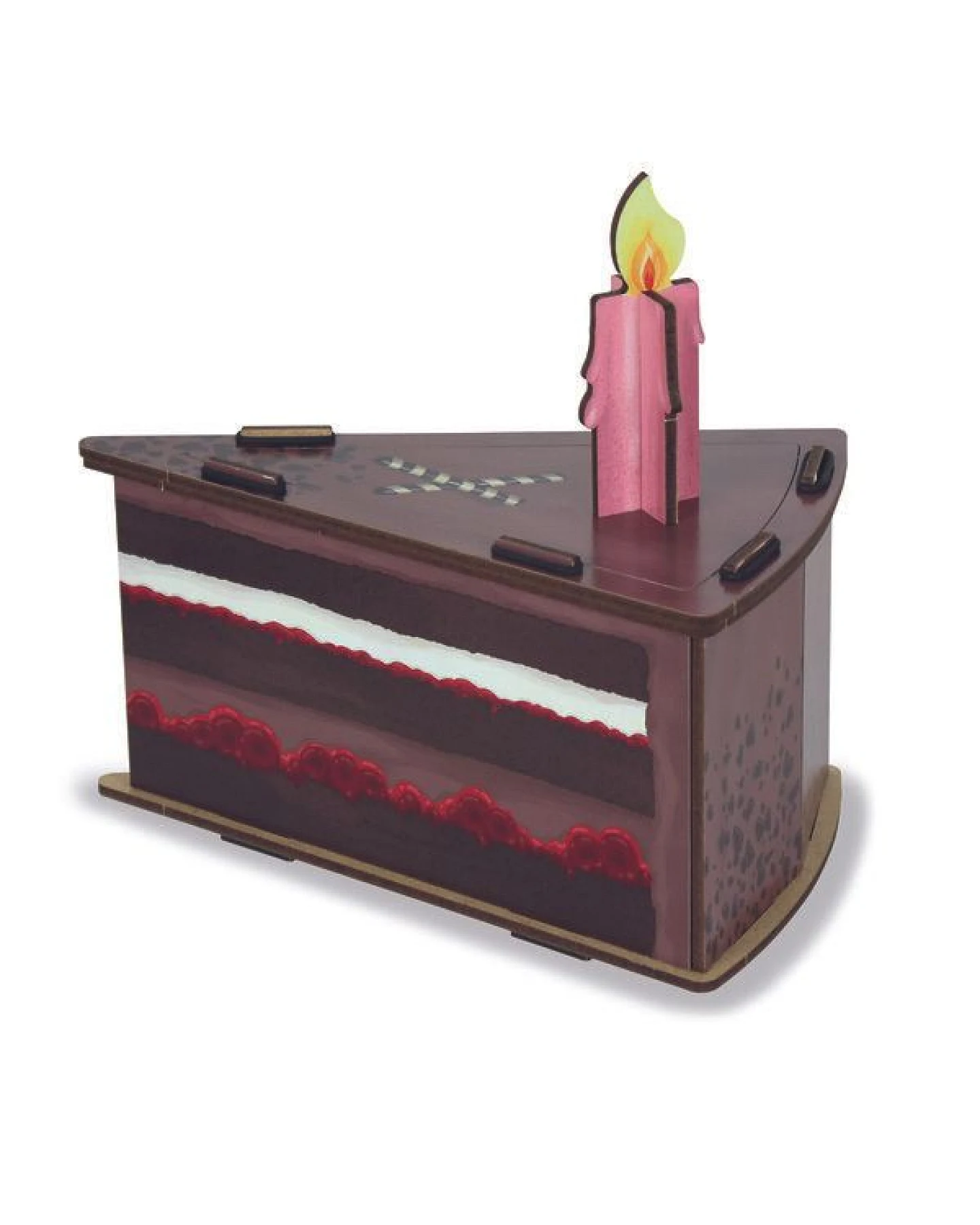 Werkhaus GmbH Torten-Geschenkbox "Schokotorte" – Ansicht 2