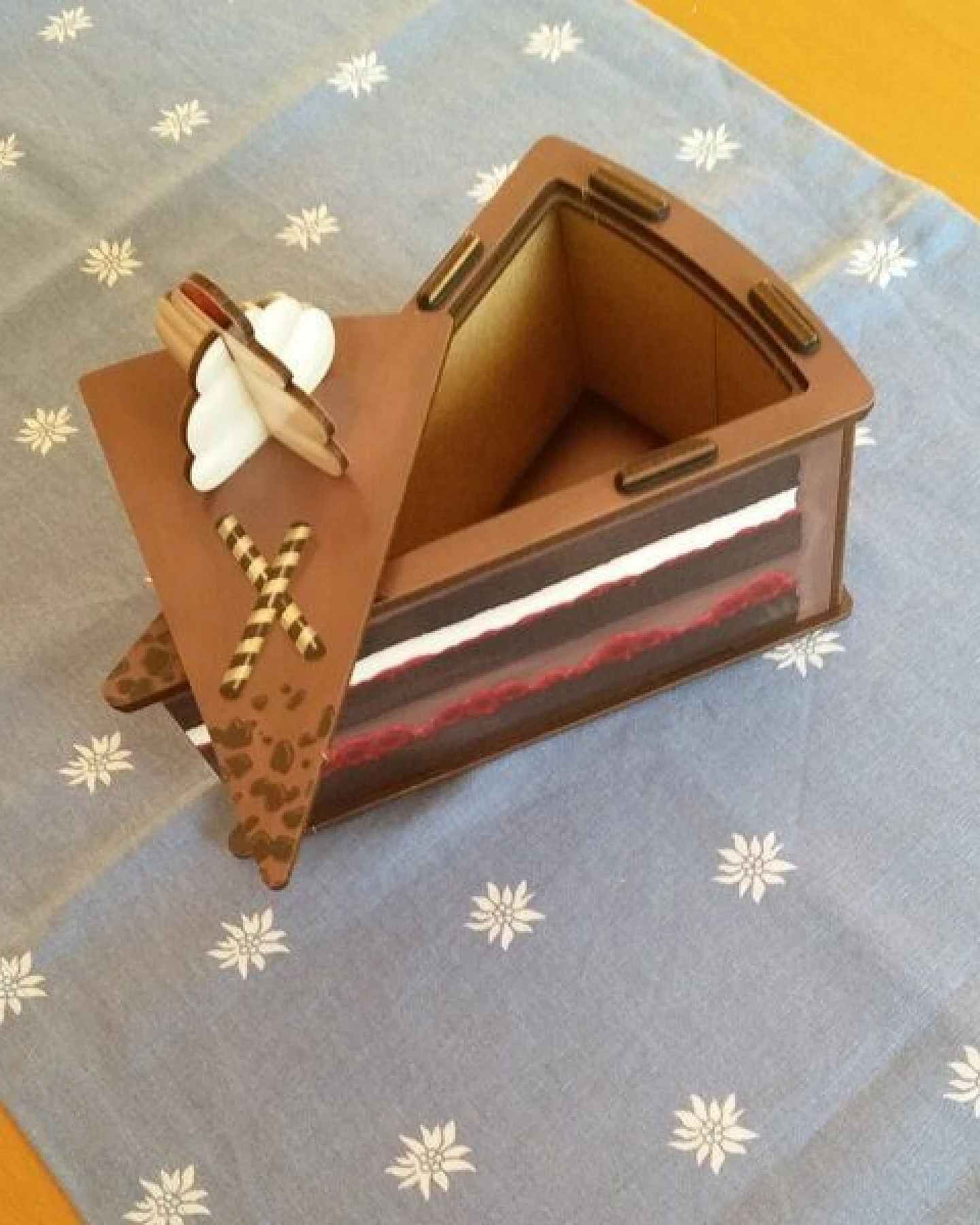 Werkhaus GmbH Torten-Geschenkbox "Schokotorte" – Ansicht 3