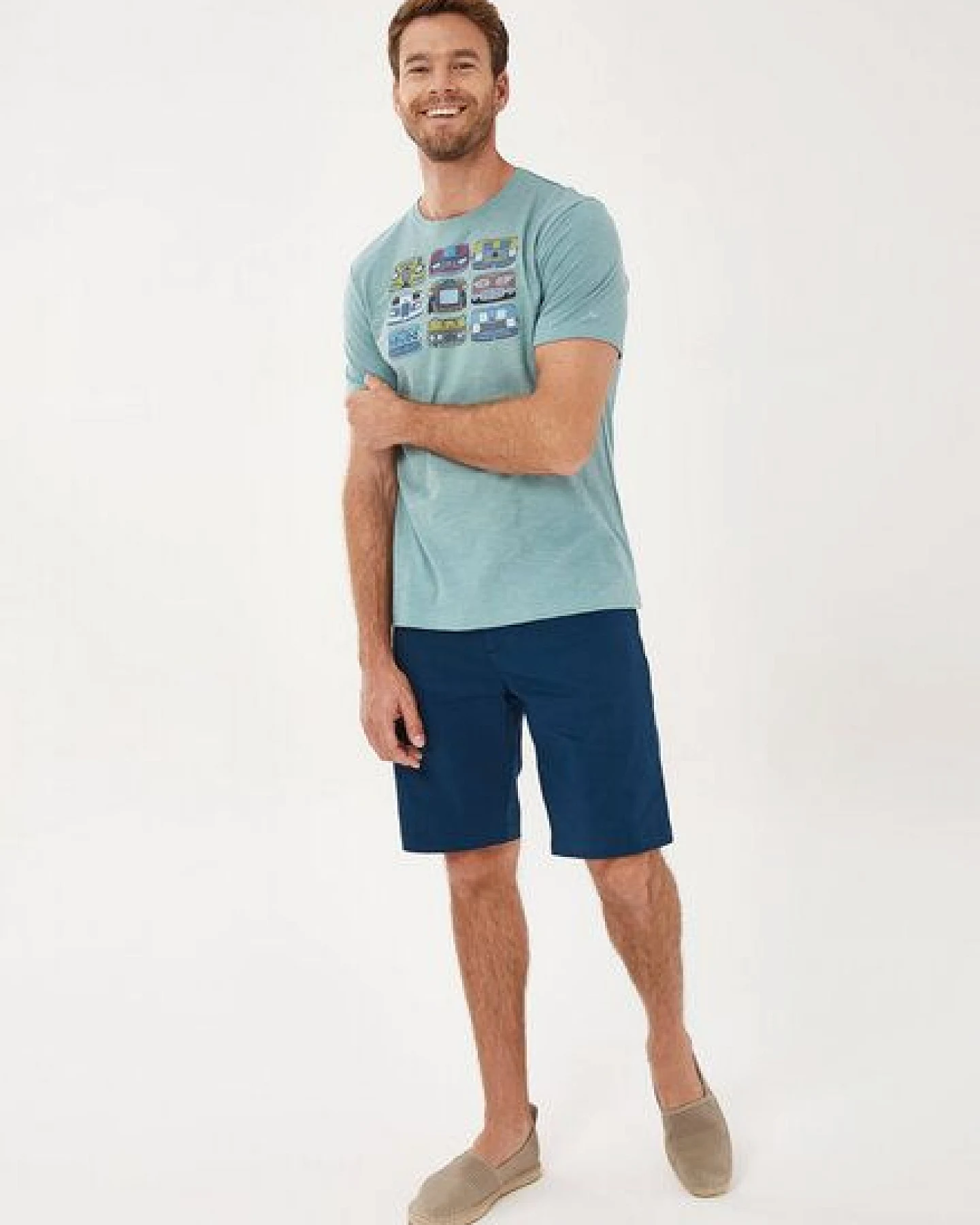 ORGANICATION T-Shirt aus Bio-Baumwolle mit Print – Ansicht 2