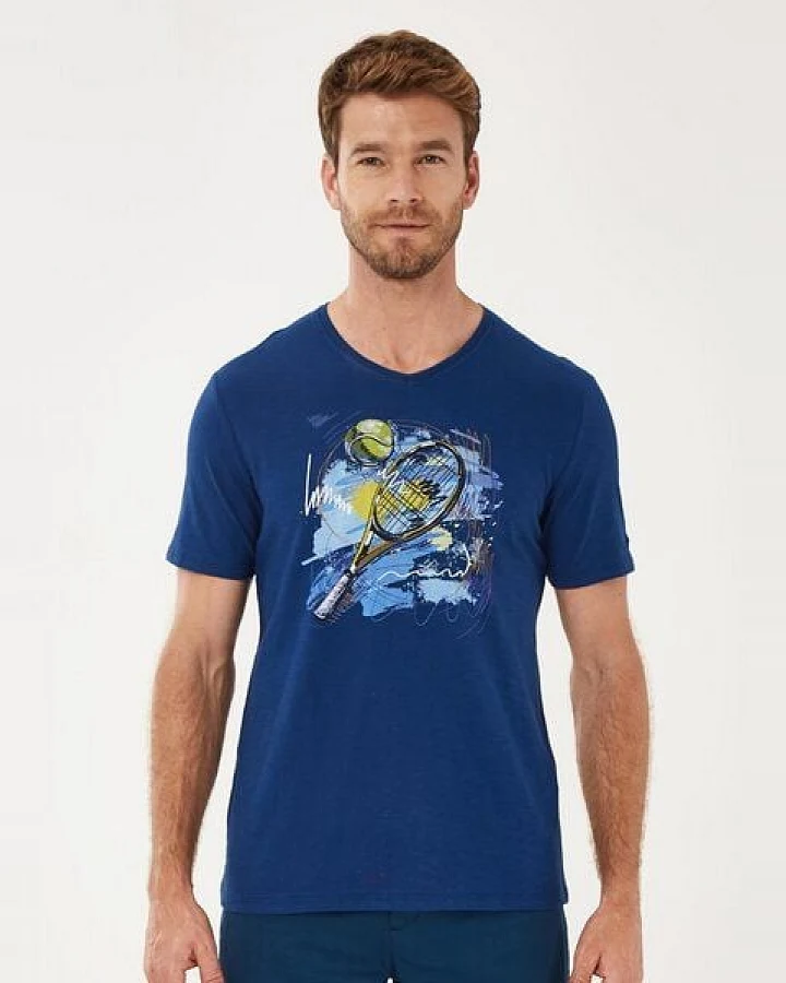 ORGANICATION T-Shirt aus Bio-Baumwolle mit Print