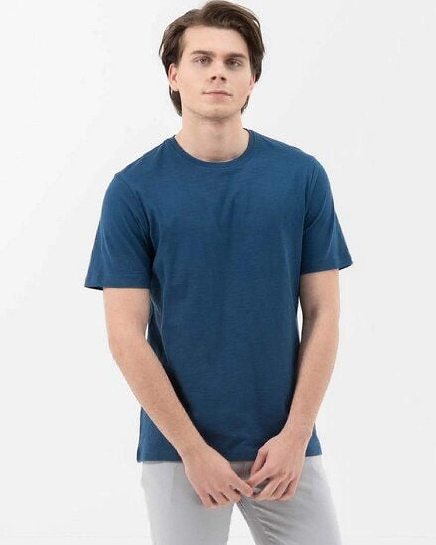 ORGANICATION Basic T-Shirt aus Bio-Baumwolle – Ansicht 4