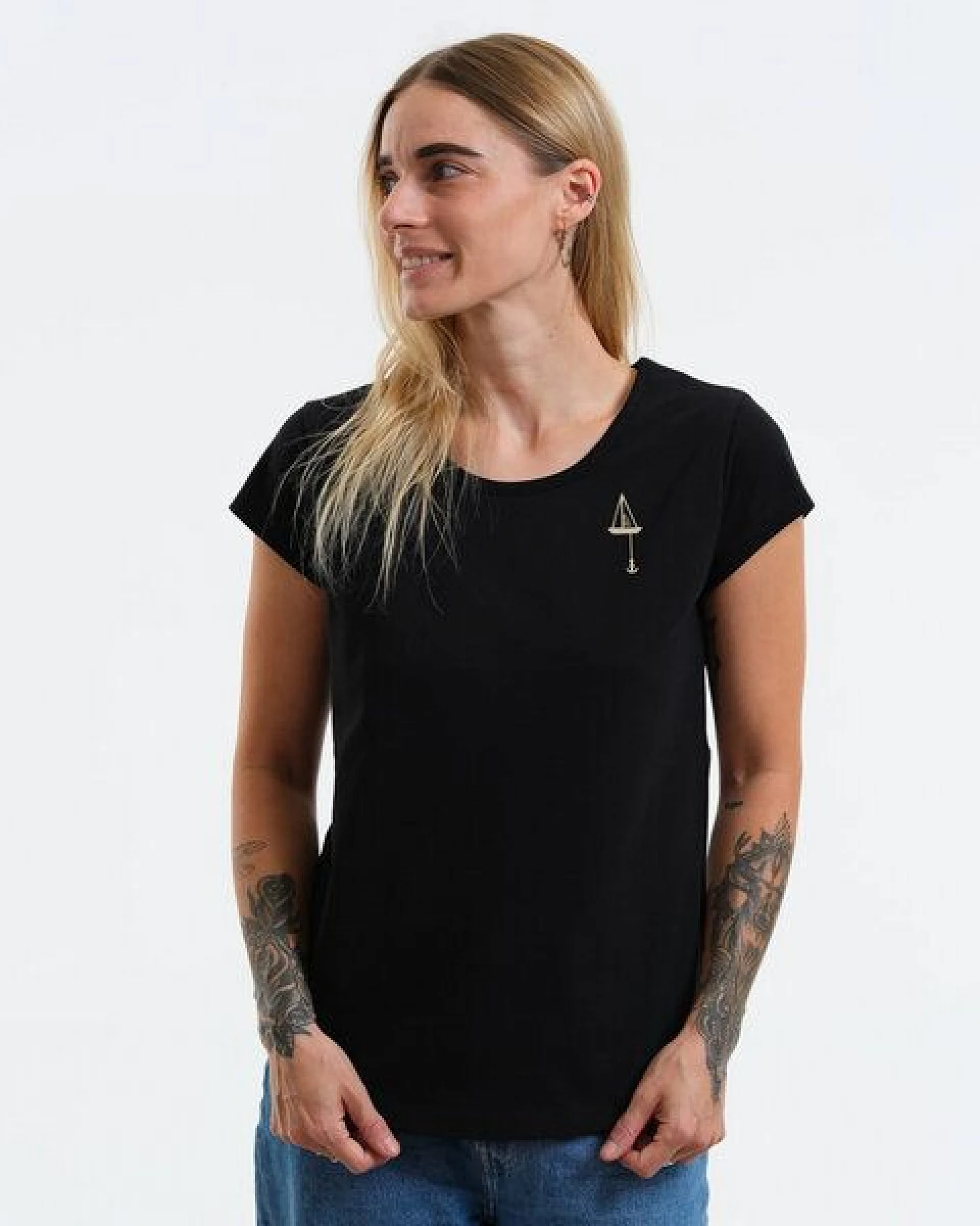 GARY MASH Shirt Asheville Segelboot aus Biobaumwolle – Ansicht 3