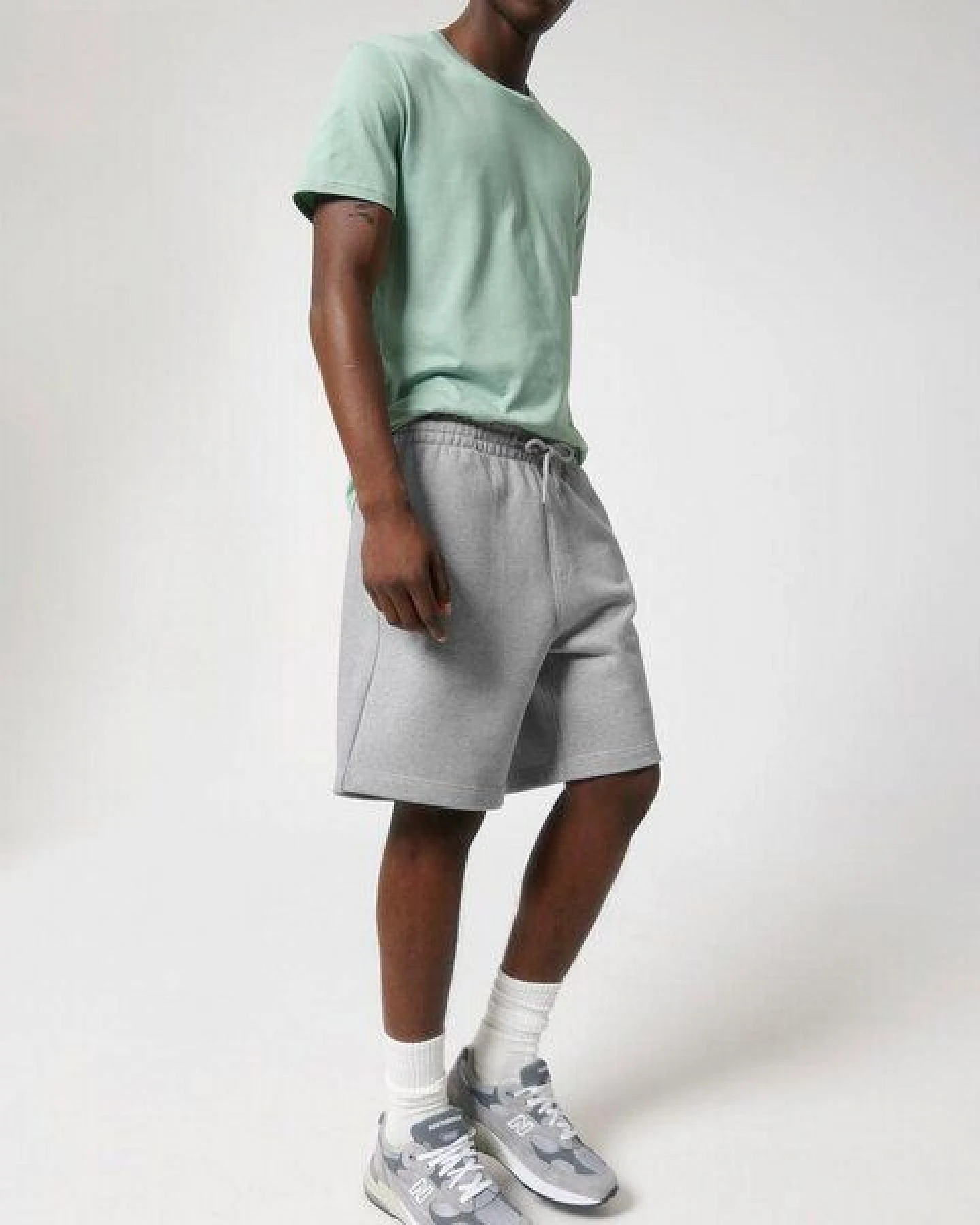YTWOO Sweatshorts, Joggingshorts aus 100% Cotton (Bio) - Organic Carded, Fair Trade – Ansicht 2