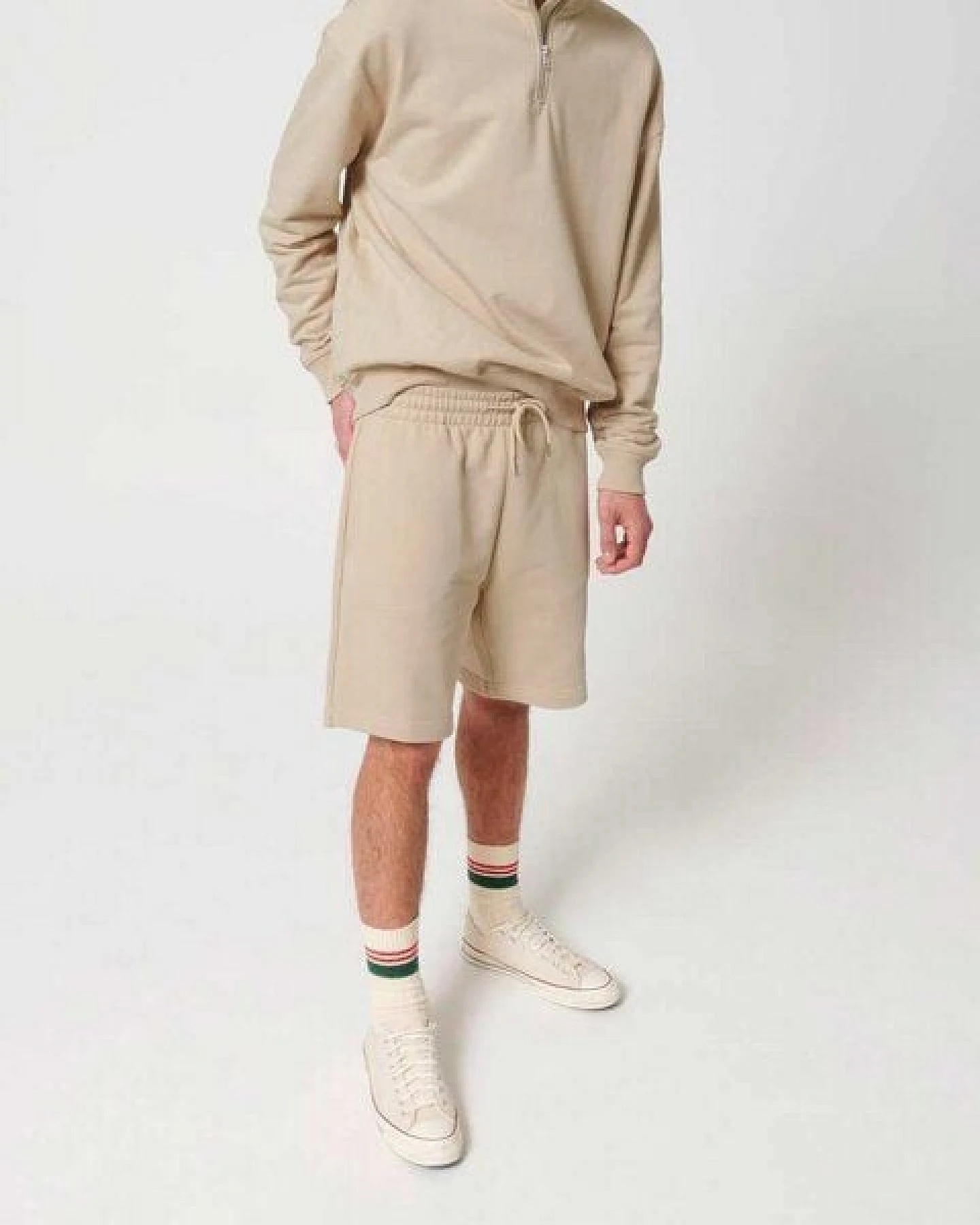 YTWOO Sweatshorts, Joggingshorts aus 100% Cotton (Bio) - Organic Carded, Fair Trade – Ansicht 3