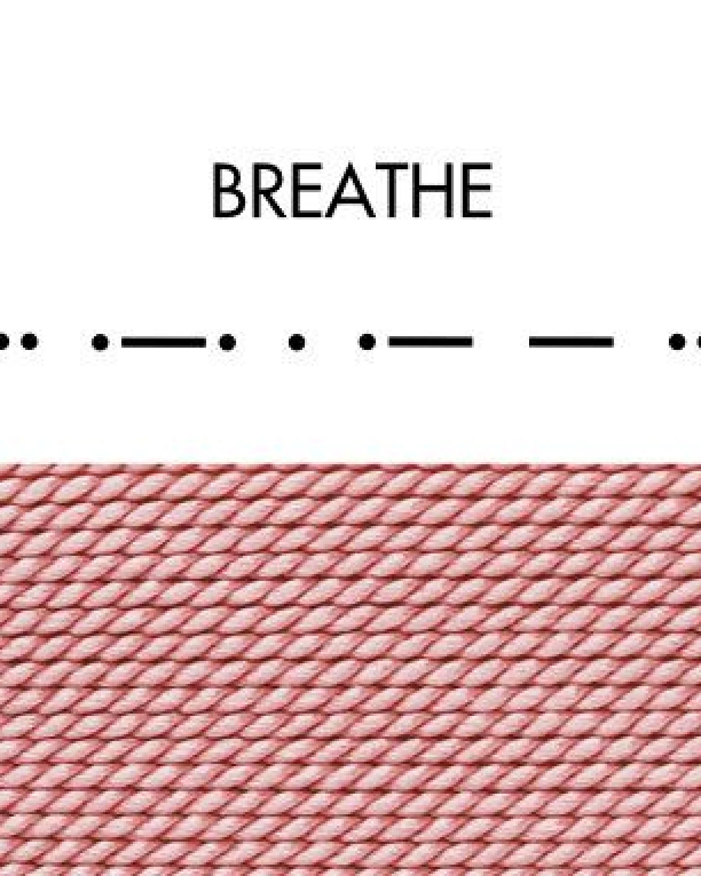 renna deluxe Morse-Code Armband aus Sterling Silber – Ansicht 4