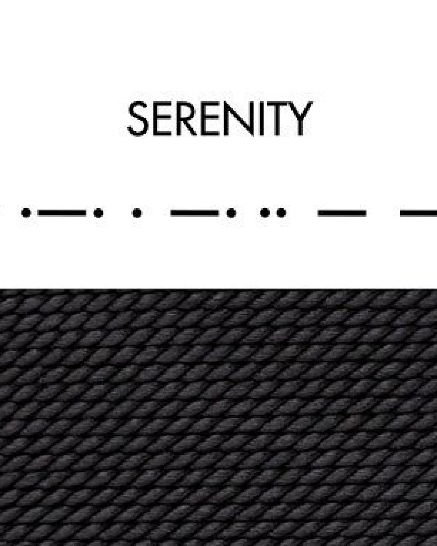 renna deluxe Morse-Code Armband aus Sterling Silber – Ansicht 2