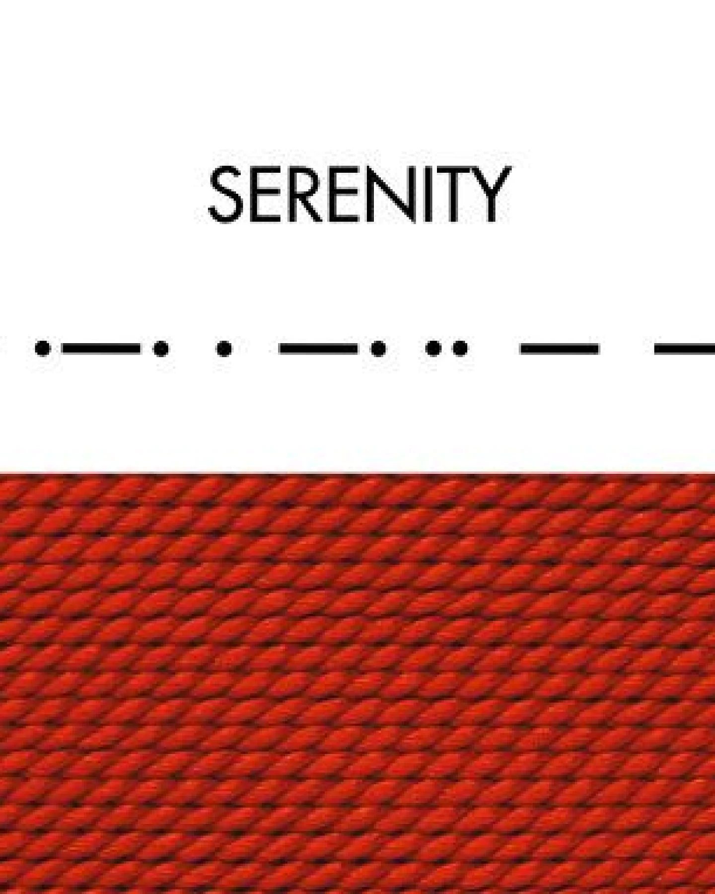 renna deluxe Morse-Code Armband aus Sterling Silber – Ansicht 2