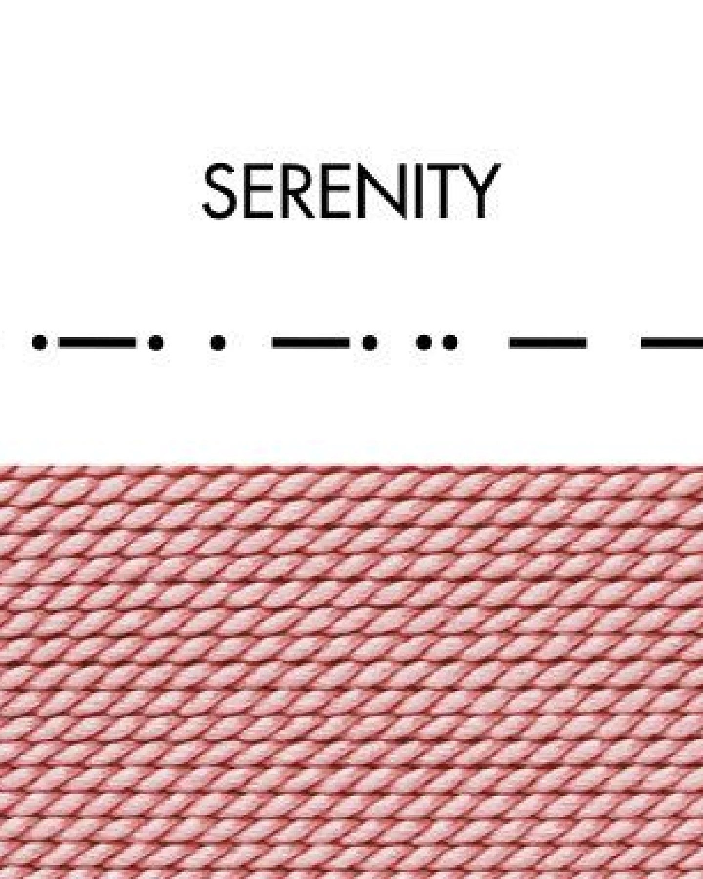 renna deluxe Morse-Code Armband aus Sterling Silber – Ansicht 2