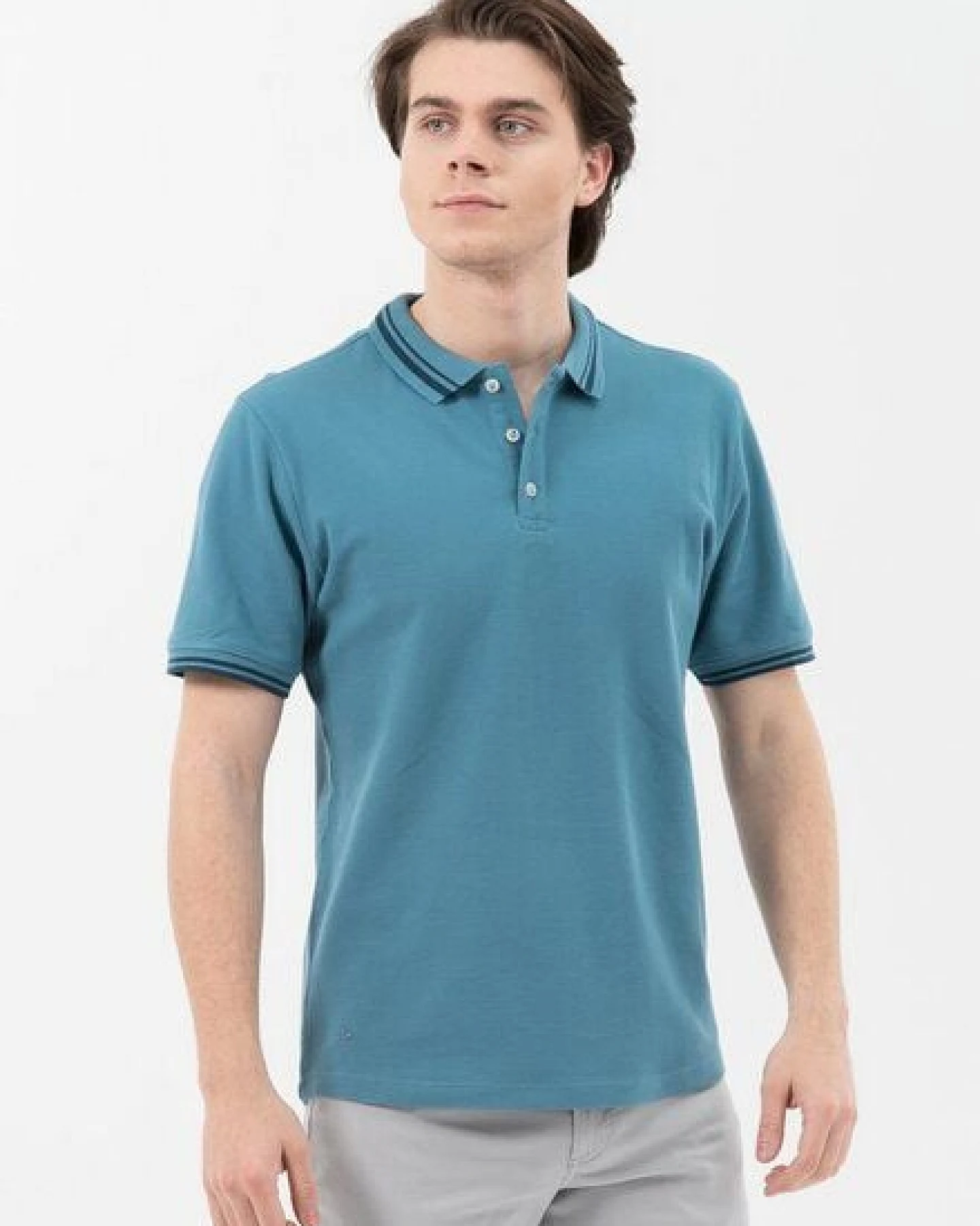 ORGANICATION Poloshirt aus Bio-Baumwolle – Ansicht 4
