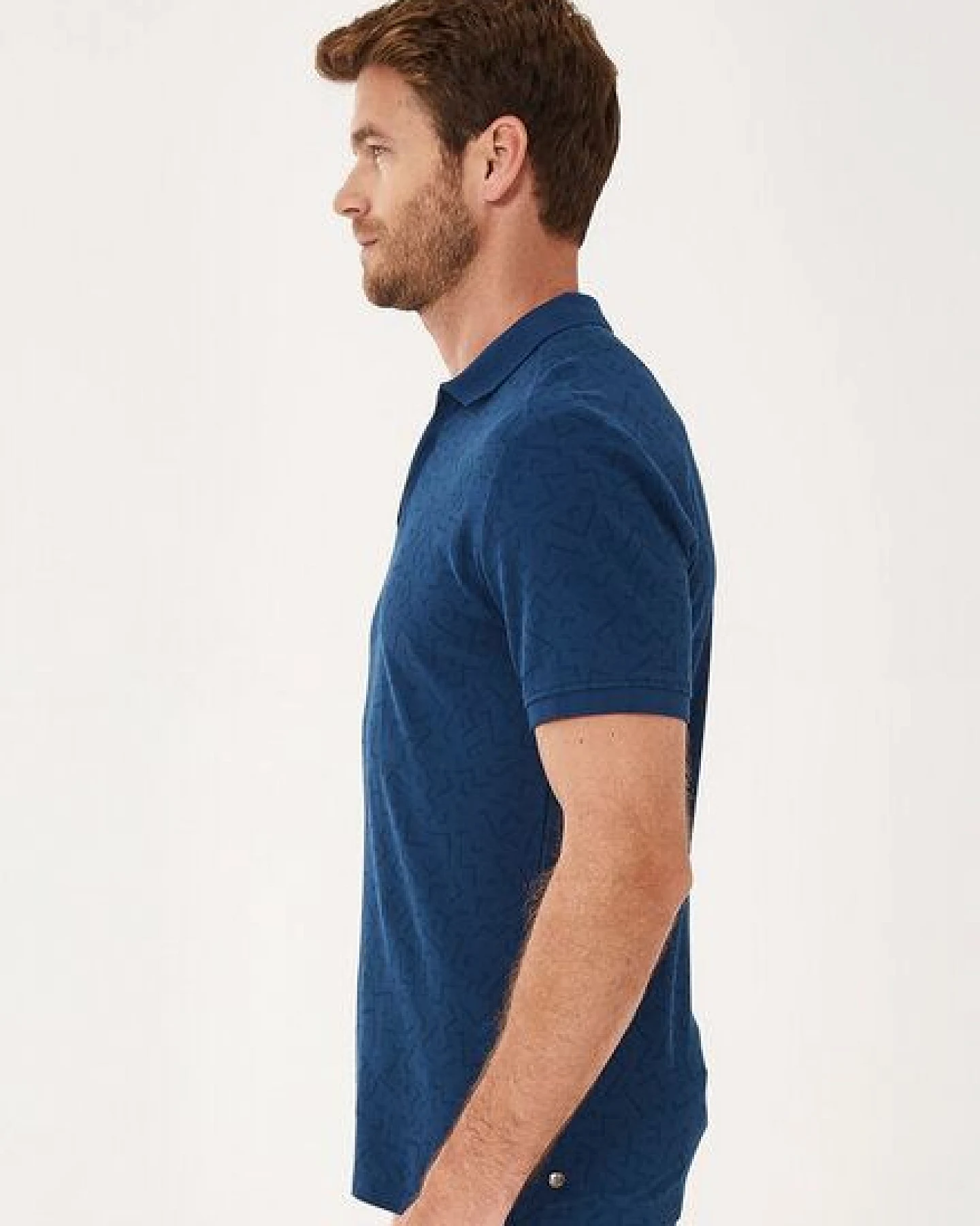 ORGANICATION Poloshirt aus Bio-Baumwolle mit Reißverschluss – Ansicht 3