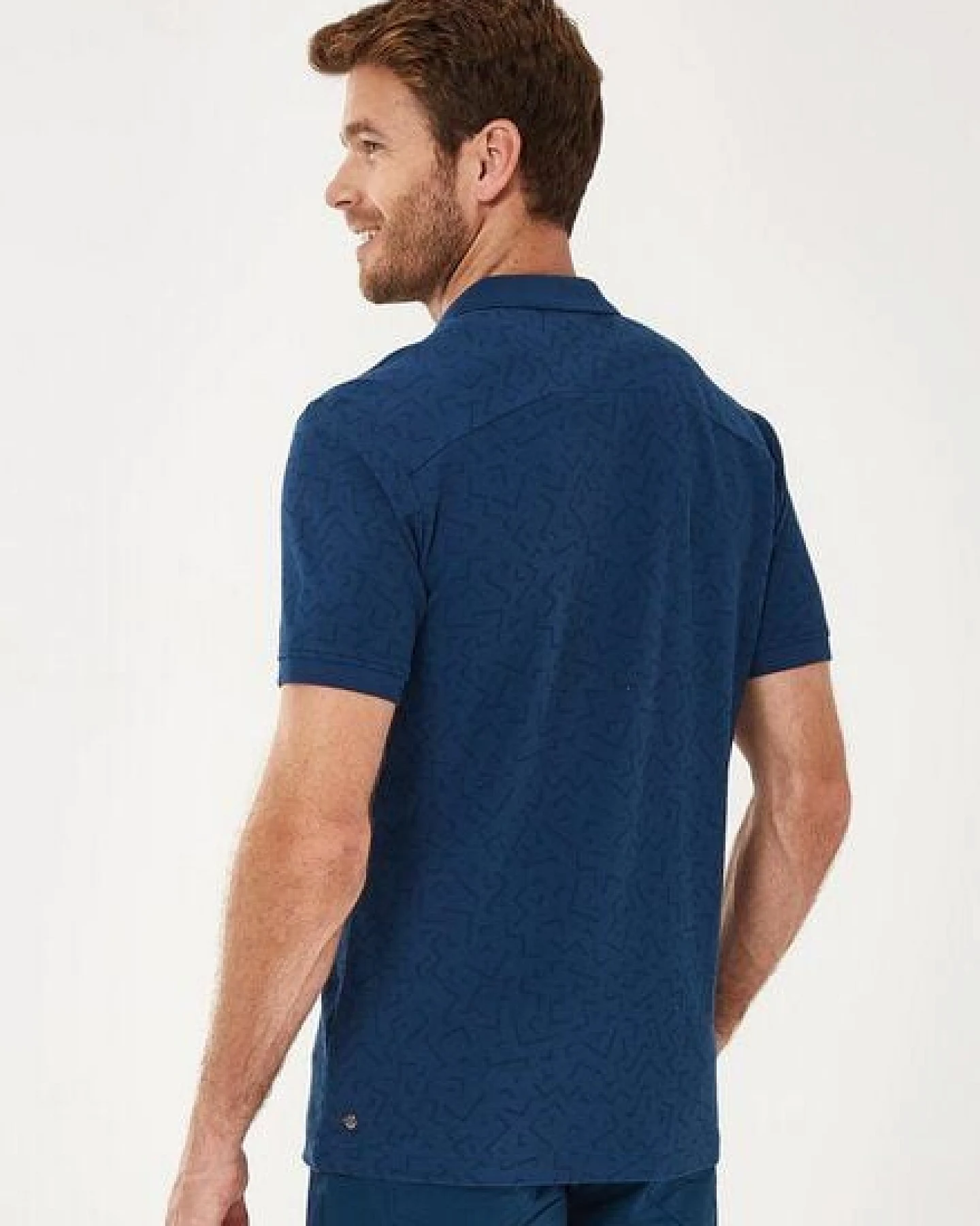 ORGANICATION Poloshirt aus Bio-Baumwolle mit Reißverschluss – Ansicht 4