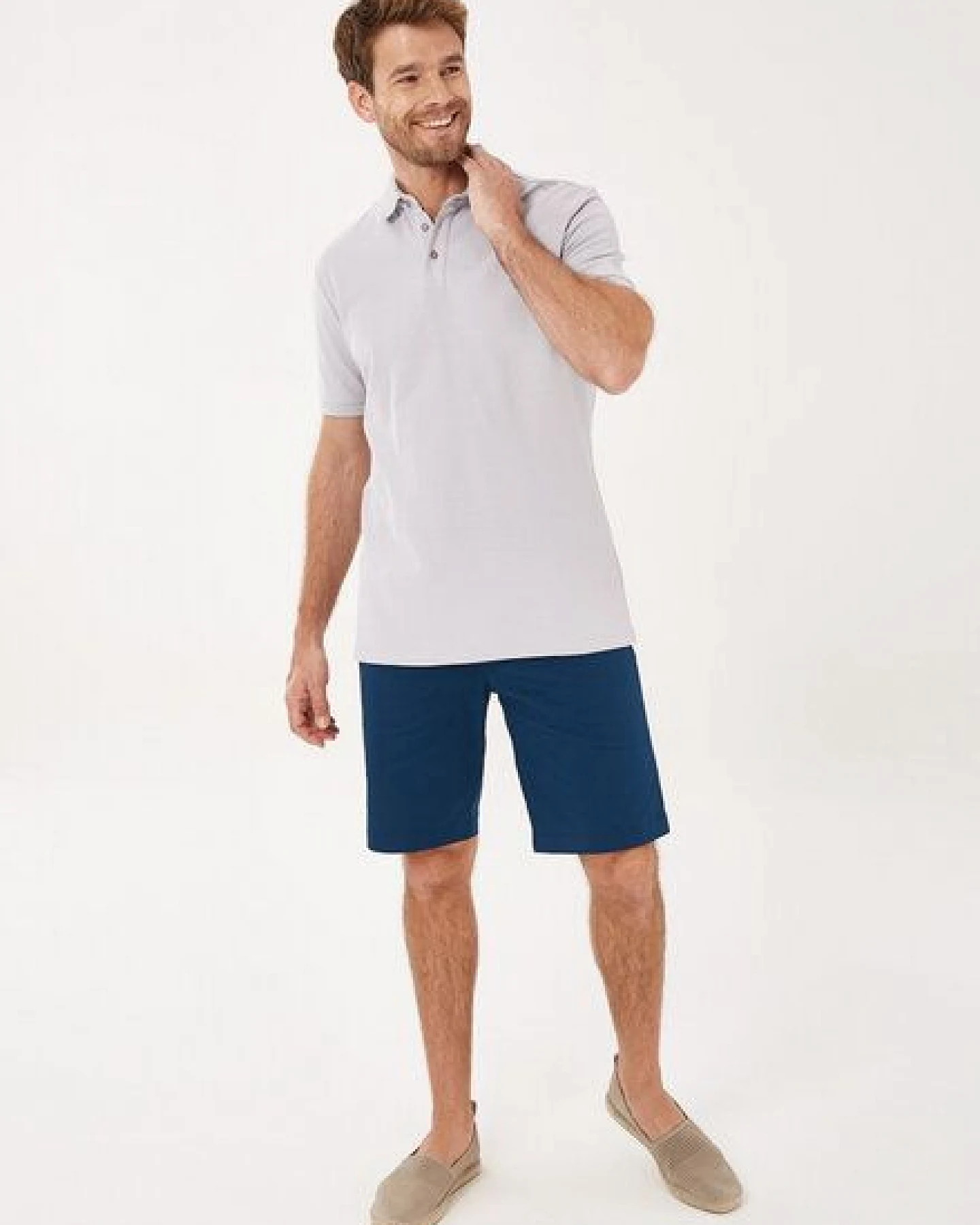ORGANICATION Poloshirt aus Bio-Baumwolle – Ansicht 2