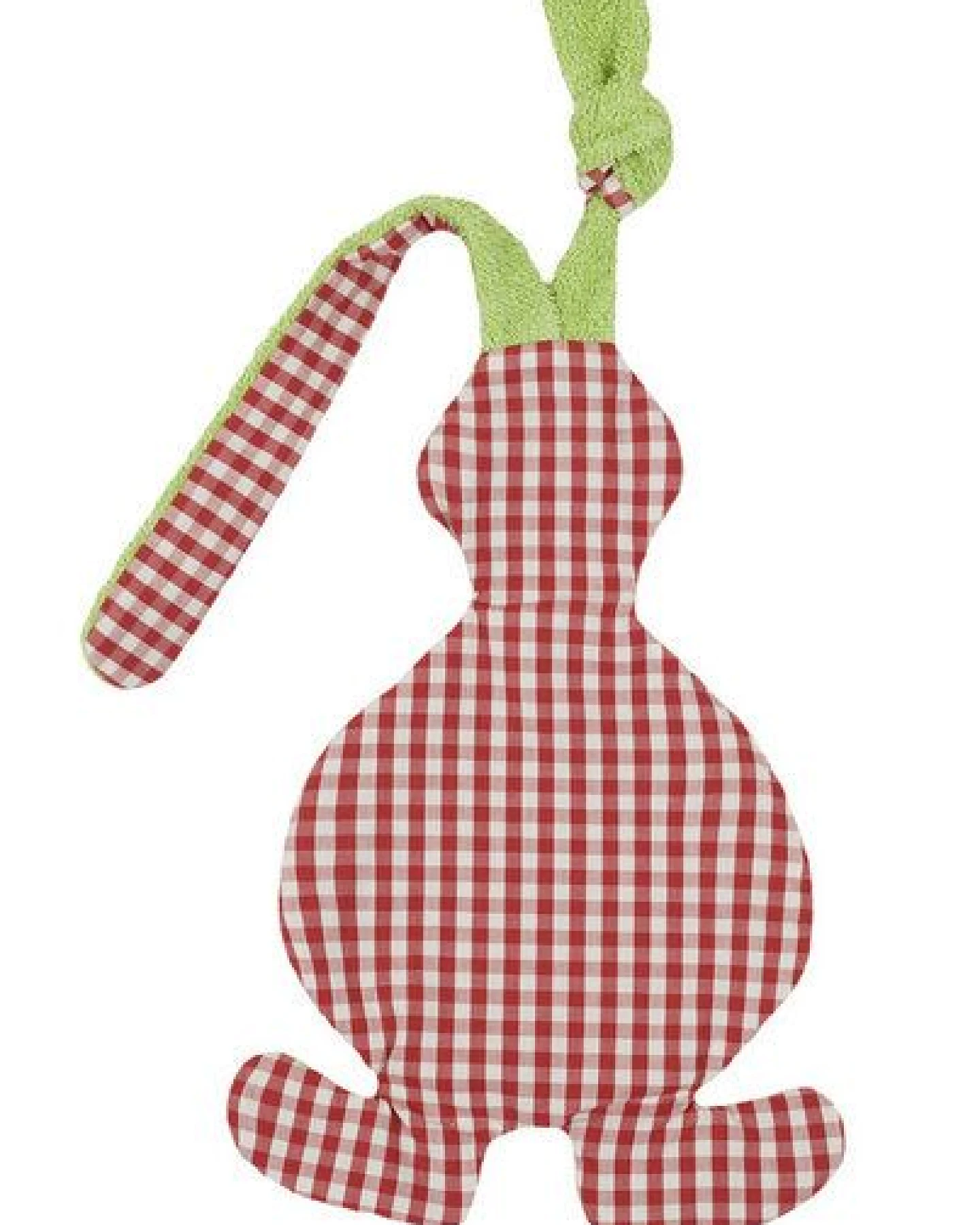Efie Schmusetuch/Schnuffeltuch Hase grün, kbA , 100 % Made in Germany – Ansicht 2