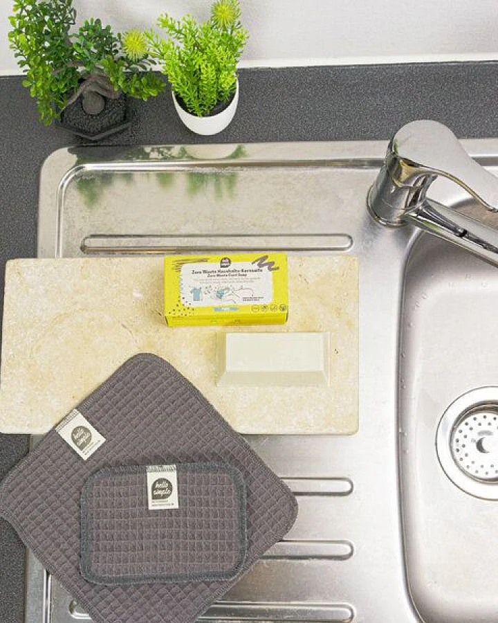 Hello Simple 2er Pack: Vegane Kernseife zum Waschen und Putzen, bio, palmölfrei