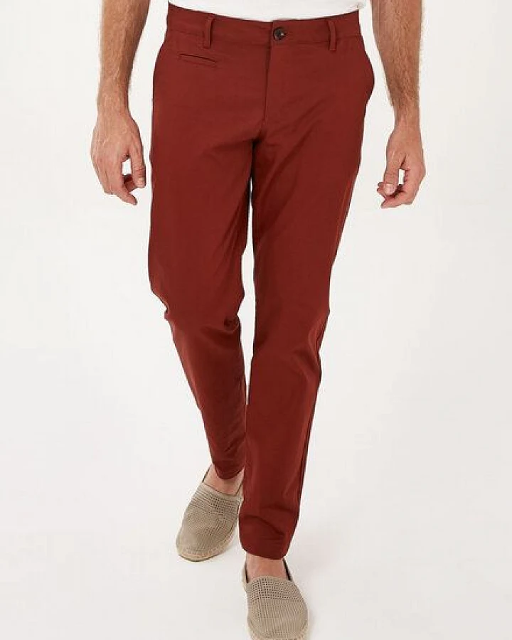 ORGANICATION Chino-Hose aus Bio-Baumwolle