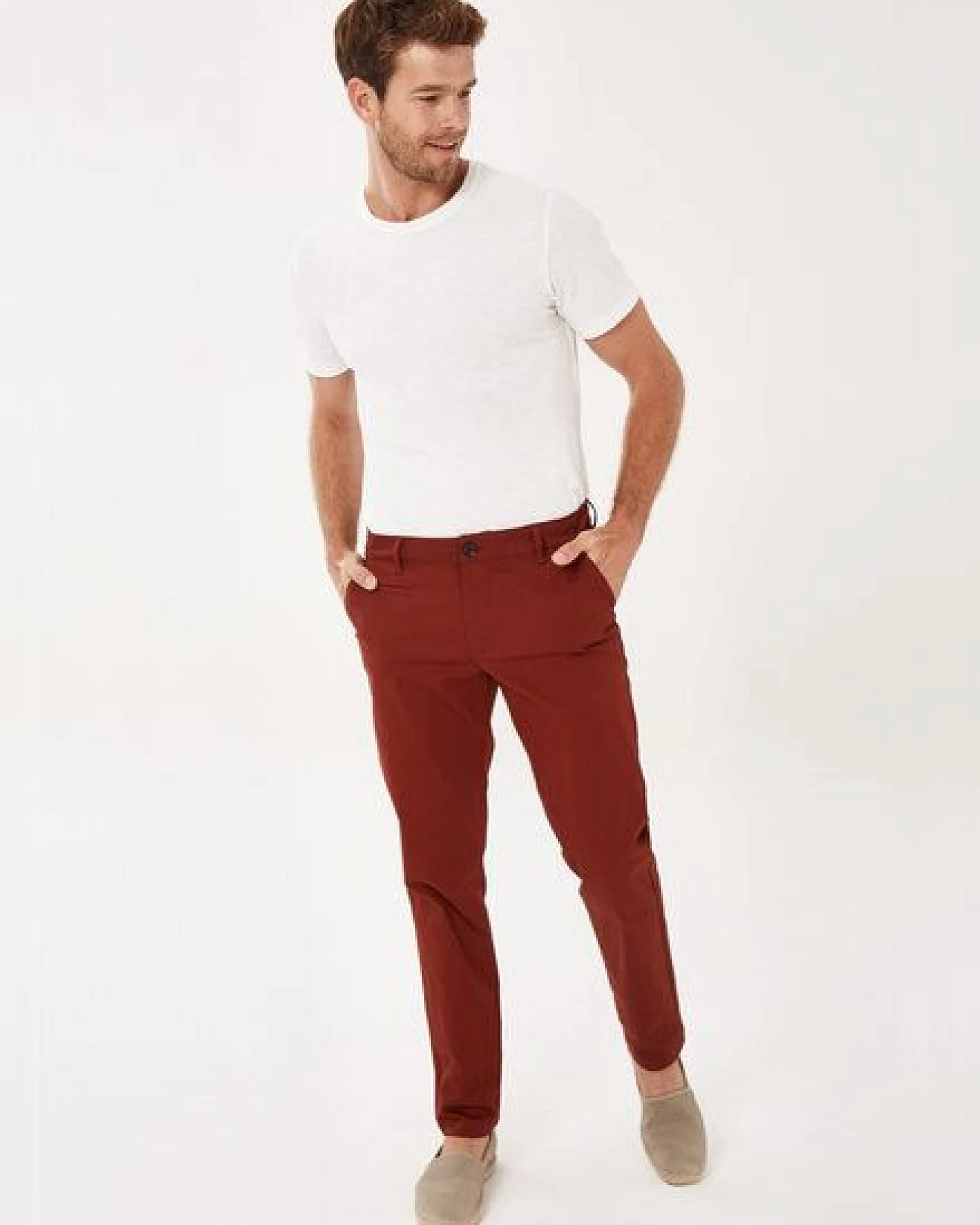 ORGANICATION Chino-Hose aus Bio-Baumwolle – Ansicht 2