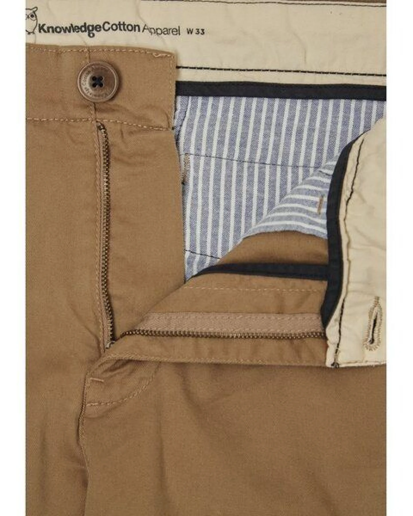 KnowledgeCotton Apparel JOE Stretch Chino Shorts – Ansicht 3