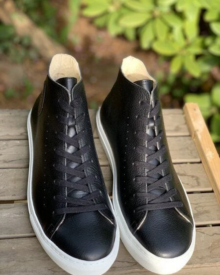 b.y.r.d. Sneaker vegetabil gegerbtes, chromfreies Leder -John