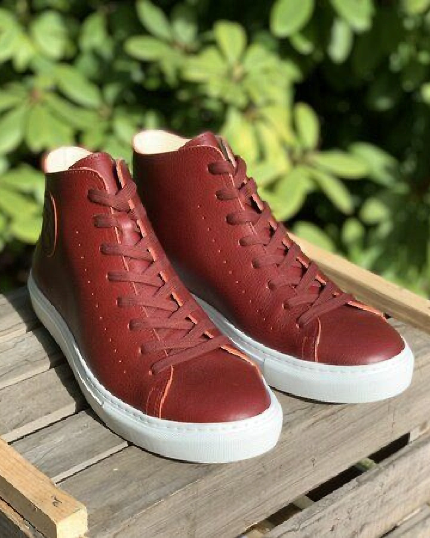 b.y.r.d. Sneaker vegetabil gegerbtes, chromfreies Leder -John – Ansicht 3
