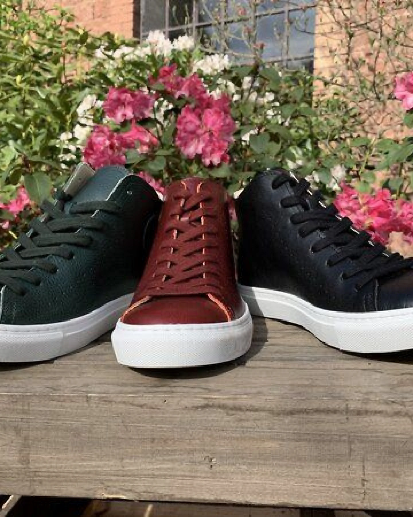 b.y.r.d. Sneaker vegetabil gegerbtes, chromfreies Leder -John – Ansicht 2
