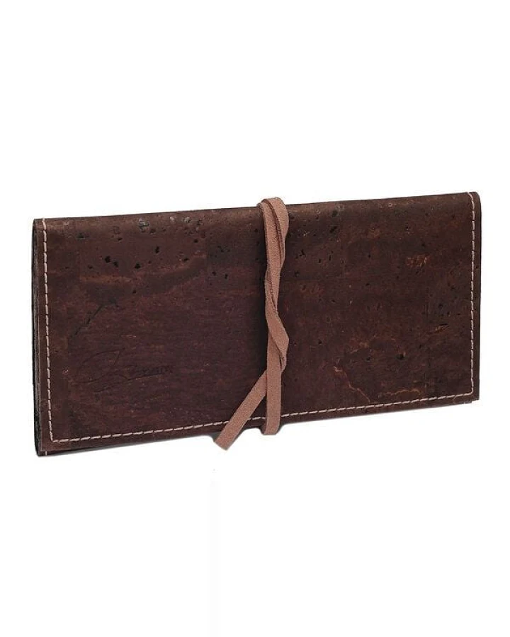 Simaru Tabaktasche 35g "BRAGA" aus Kork mit Band