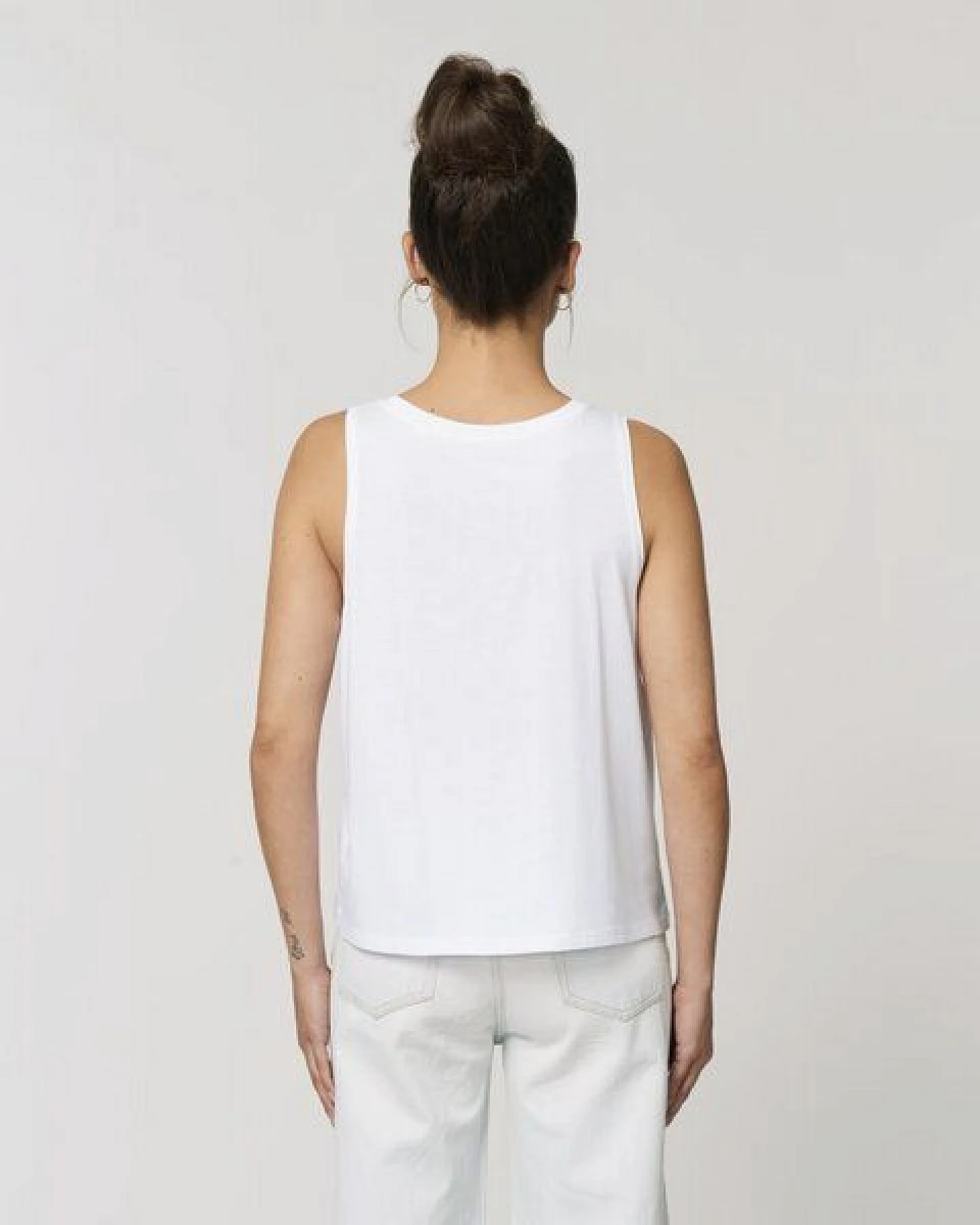 Zeachild Basic Damen Highneck Top Bio – Ansicht 2