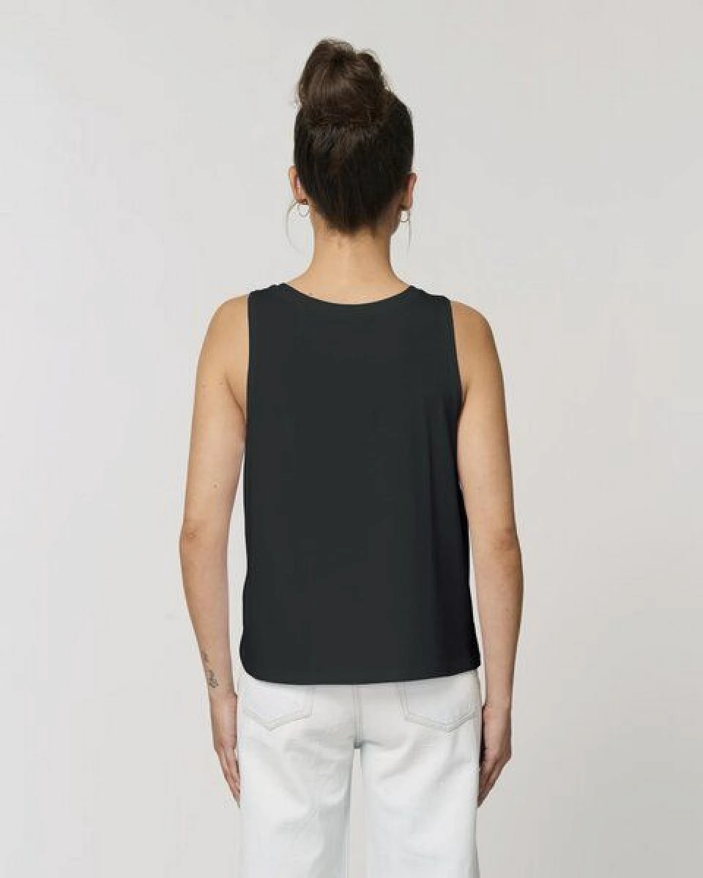 Zeachild Basic Damen Highneck Top Bio – Ansicht 2