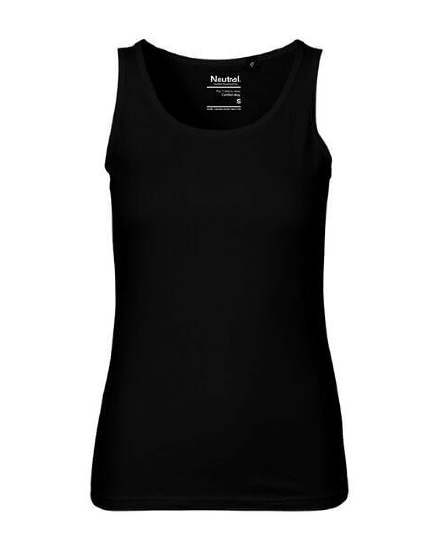 HANDGEDRUCKT Frauen Tank Top "Tagpfauenauge 01" aus 100% Bio Baumwolle (kbA) – Ansicht 2