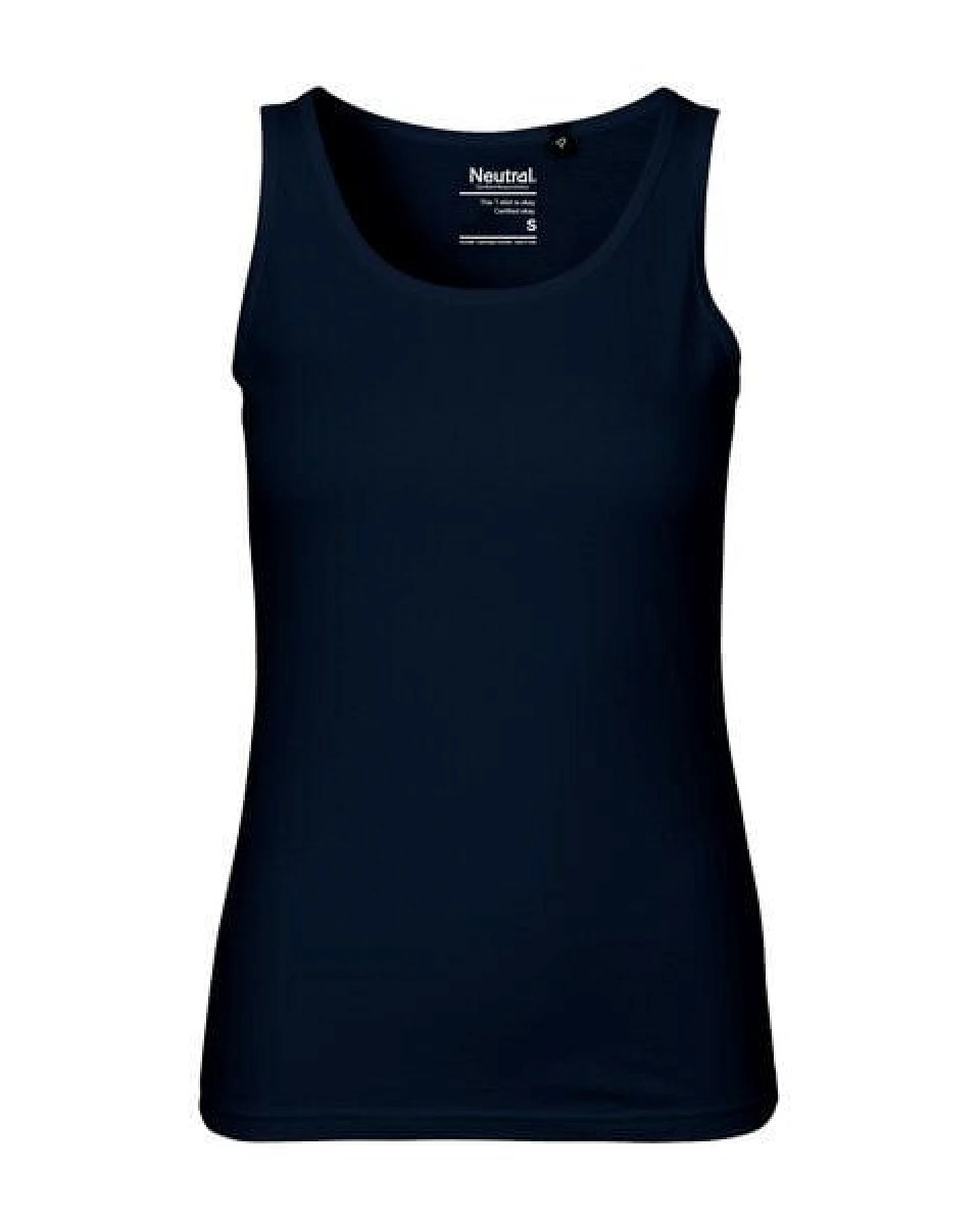 HANDGEDRUCKT Frauen Tank Top "Tagpfauenauge 01" aus 100% Bio Baumwolle (kbA) – Ansicht 2