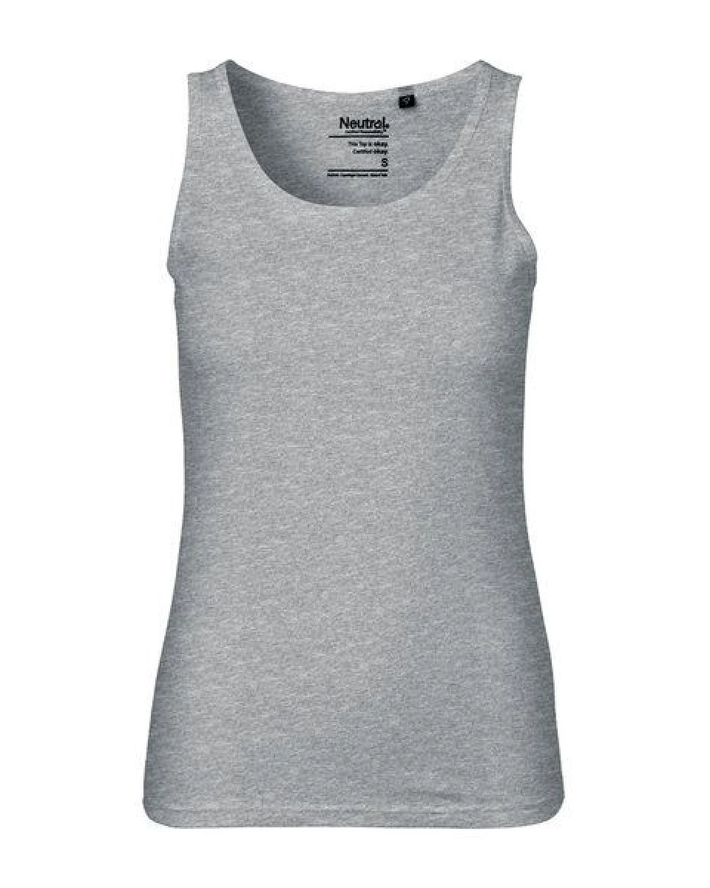 HANDGEDRUCKT Frauen Tank Top "Tagpfauenauge 01" aus 100% Bio Baumwolle (kbA) – Ansicht 2