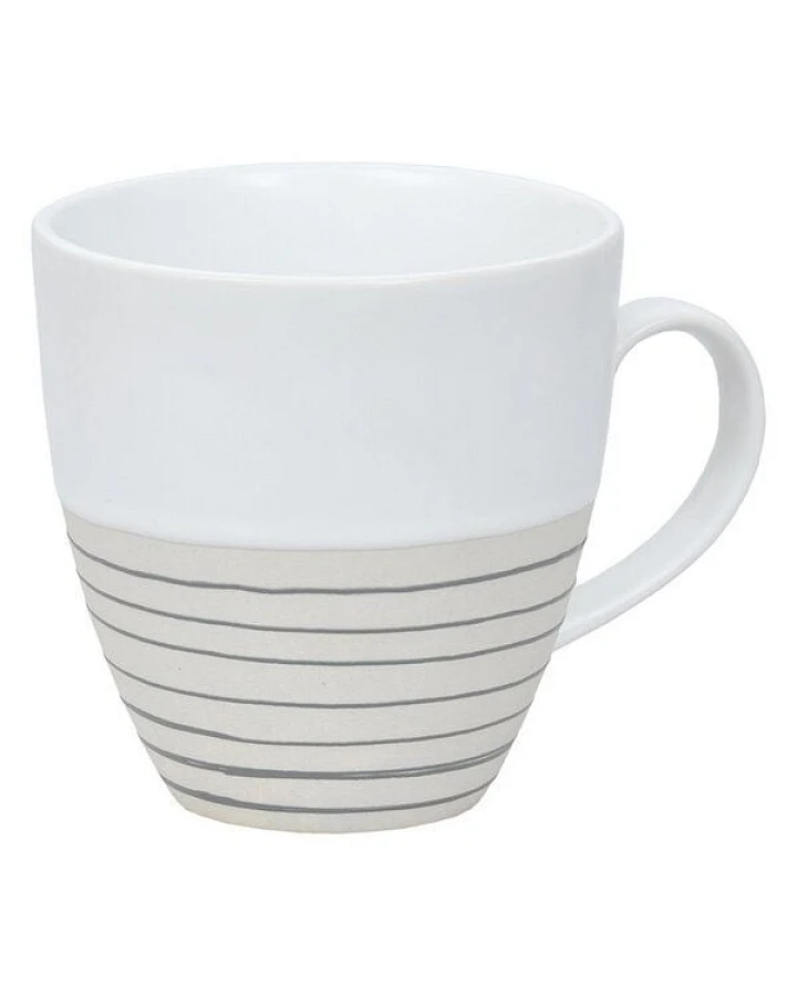 TRANQUILLO Tasse Modern aus Steingut 500 ml