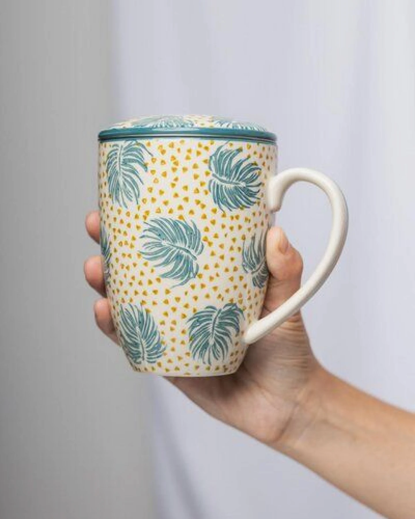 TRANQUILLO Teetasse mit Teesieb, 400ml – Ansicht 4