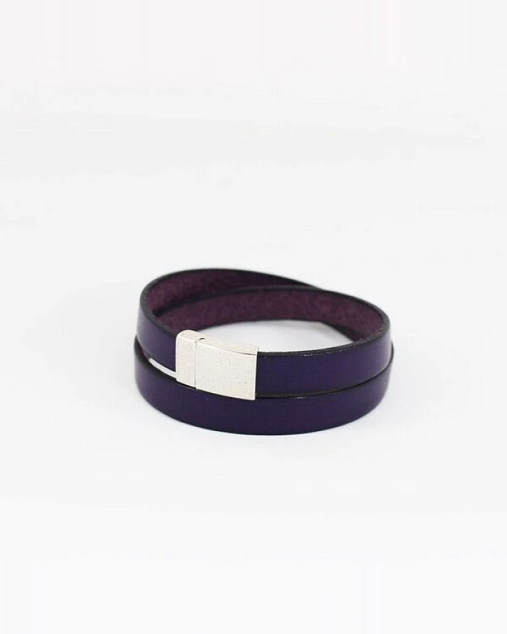 Mitienda Shop Lederarmband mit Magnetverschluss Unisex