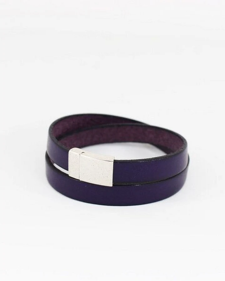 Mitienda Shop Lederarmband mit Magnetverschluss Unisex
